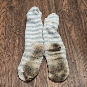 Well Worn Fuzzy Socks